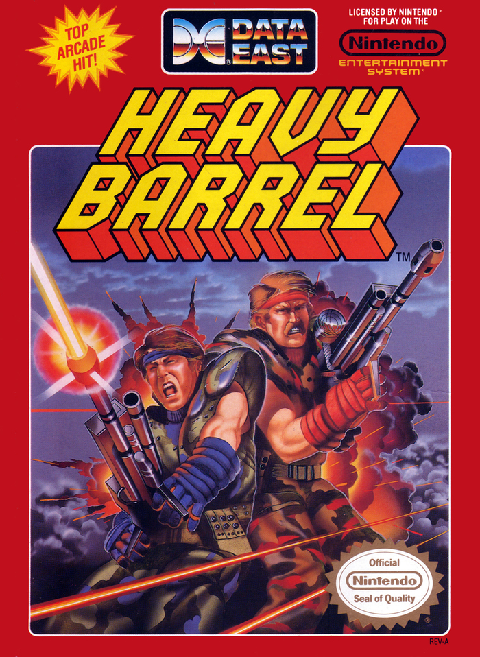     Heavy Barrel 1987 . (NES, Dendy) NES, Dendy, -, 90-,  90-,   90, , 