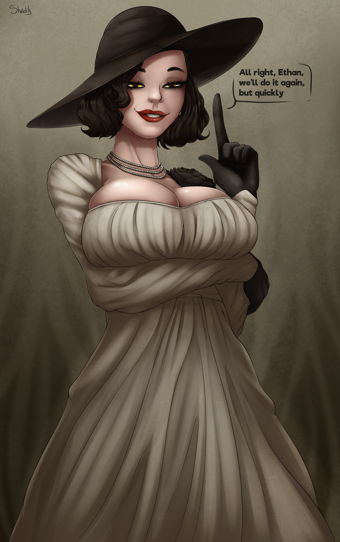 Resident Evil Village - Lady Dimitrescu | Пикабу