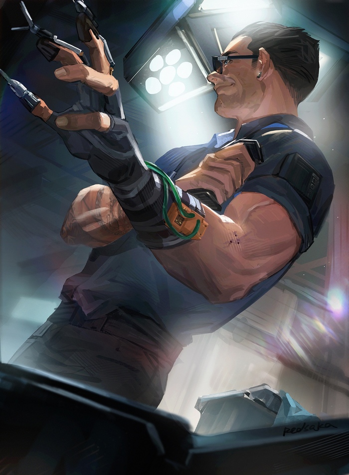 Viktor Vector Cyberpunk 2077, 