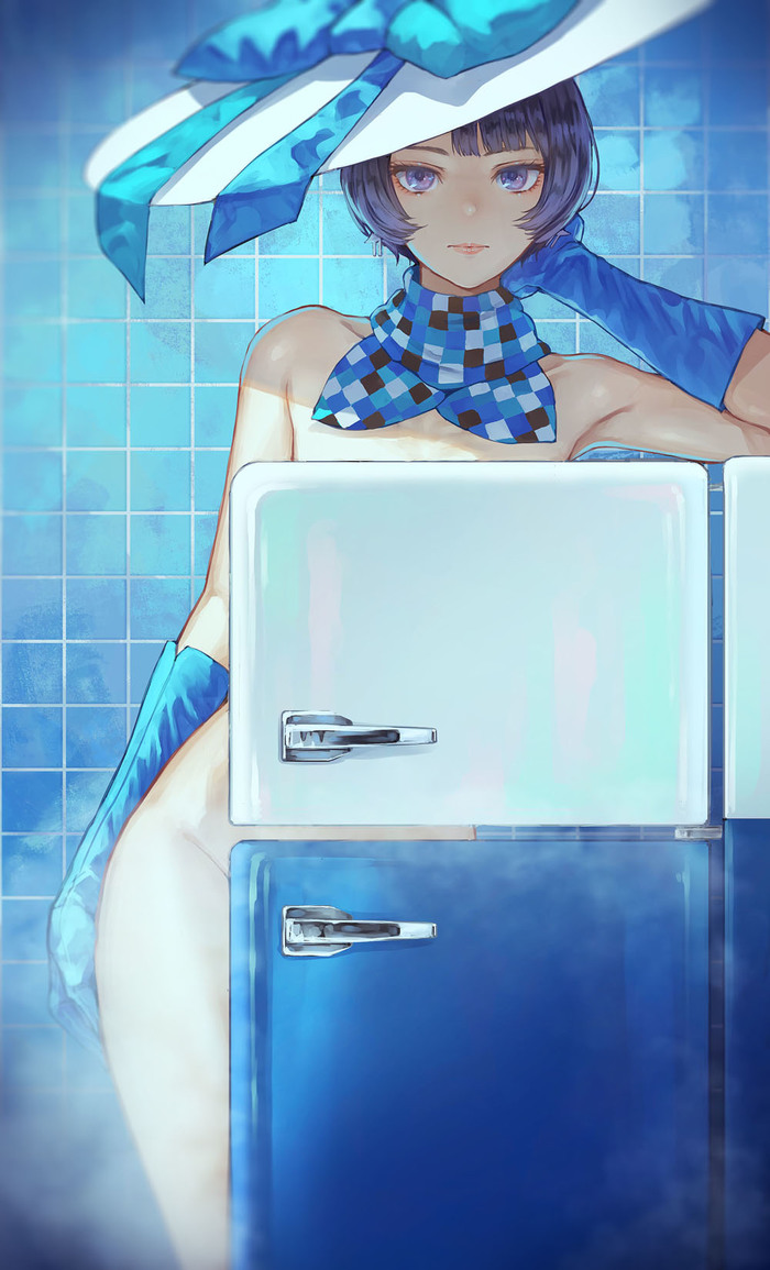 Suntory Nomu , Anime Art, Virtual YouTuber, Suntory, , , Kaoming (Shibu11)