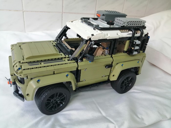 Lego Land Rover Defender Длиннопост, Land Rover, Конструктор, LEGO, LEGO technic, Машина