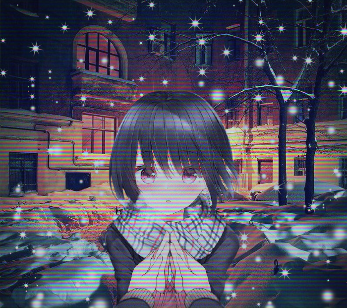 Аниме фотошоп