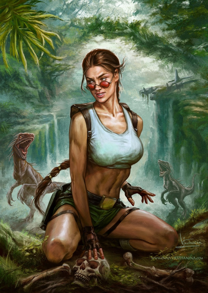 Lara , , ,  , Tomb Raider, Inna Vjuzhanina