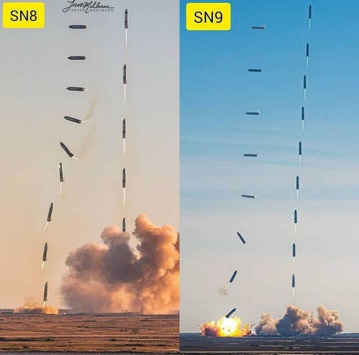 SN8 vs SN9.    