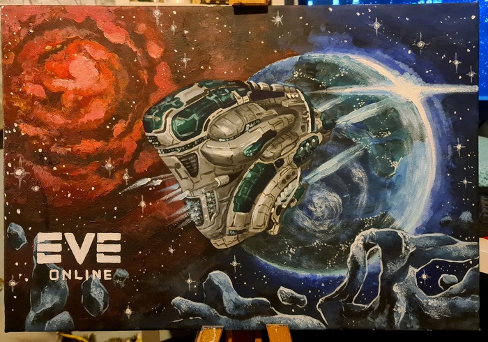 Картина по мотивам eve online