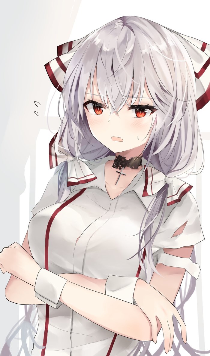 Fujiwara no Mokou Touhou, Fujiwara no Mokou, Anime Art, 