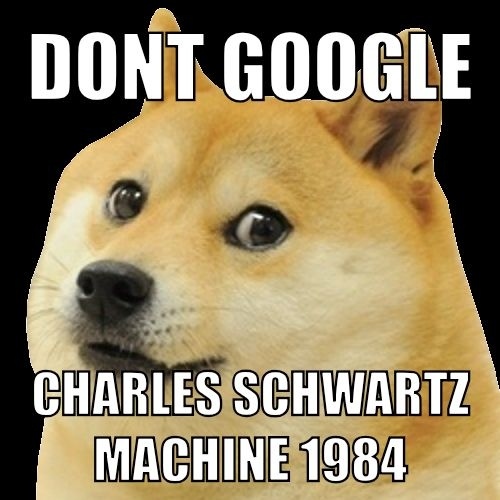 Charles schwartz machine
