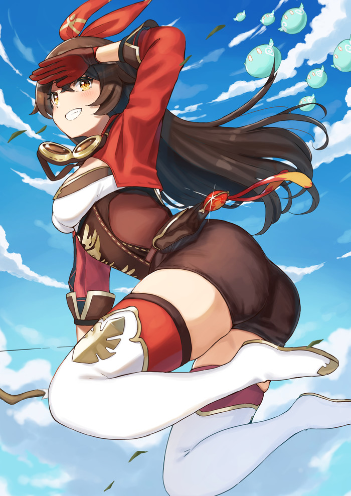 Amber Genshin Impact, , Anime Art, Amber
