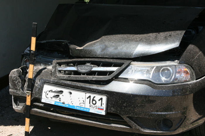 Баба за рулём