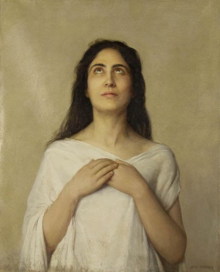 Jean Benner "Экстаз", 1896 год Картина, Искусство, Женщины, Экстаз