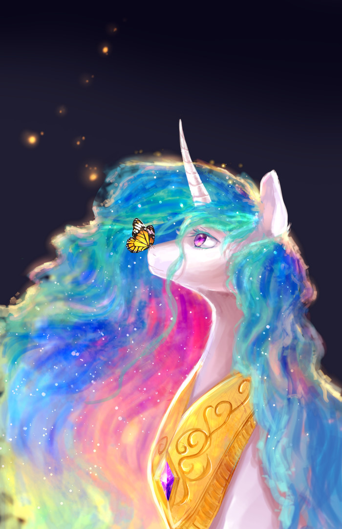 Rumination My Little Pony, Princess Celestia, , Aquagalaxy