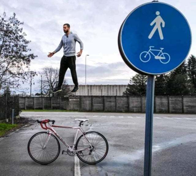 Этот знак Reddit, Знаки, Дорожный знак, Велосипед, Велосипедист, Дорога