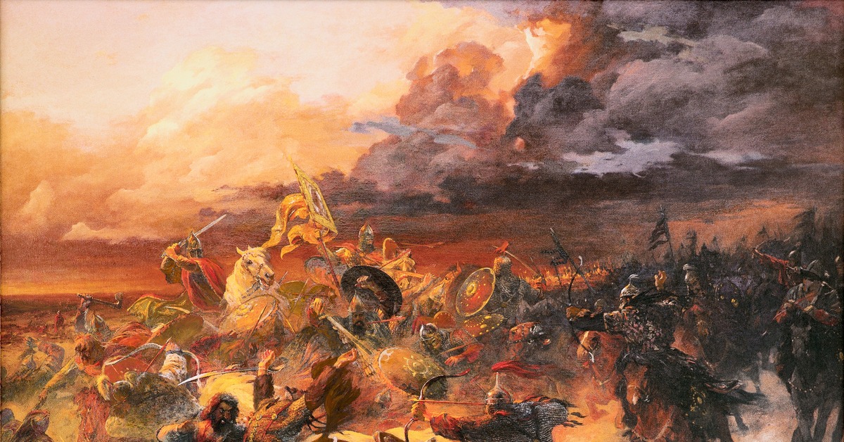 Куликовская битва считается крупнейшим сражением 14 века. Назарук Куликовская битва. Назарук Куликовская битва картина.