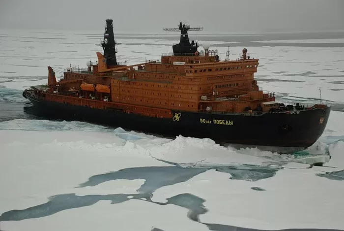 Как работает ледокол Флот, Корабль, Россия, Длиннопост, Ледокол, Атомный ледокол