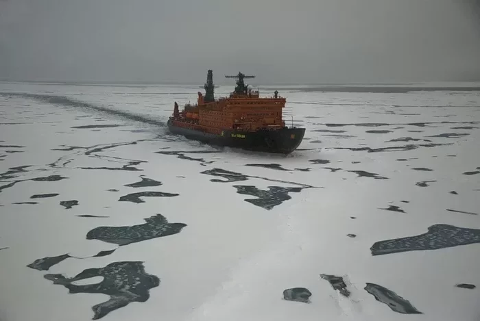 Как работает ледокол Флот, Корабль, Россия, Длиннопост, Ледокол, Атомный ледокол