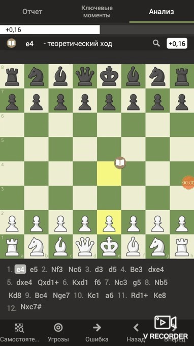 Для любителей сожрать ферзя