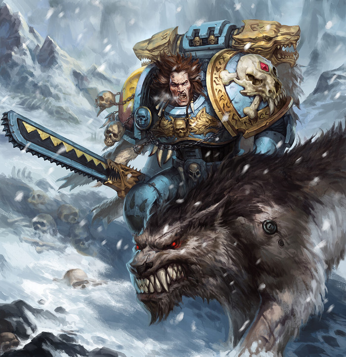 Space Wolves Warhammer 40k, Adeptus Astartes, Space wolves, Fenris