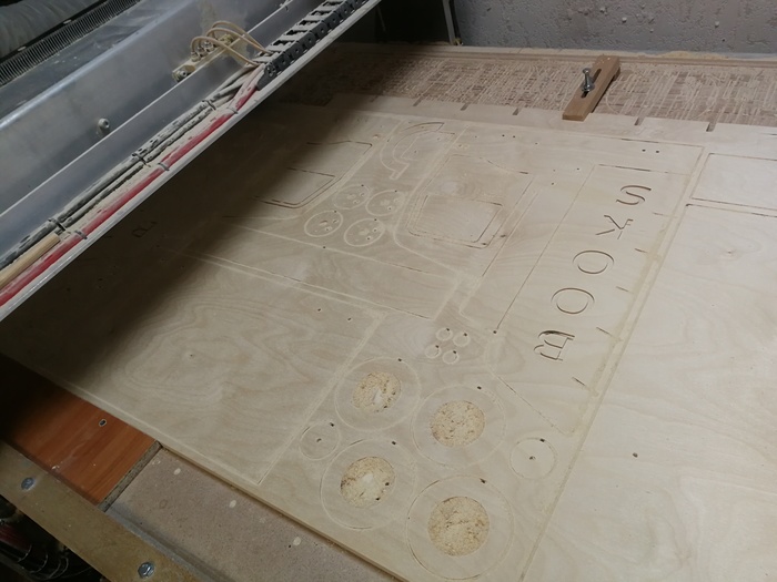 Процесс и технология изготовления нашего грузовика для книг ЧПУ, Столярка, Работа с деревом, Своими руками, Производство, Для начинающих, Мат, Длиннопост, Рукоделие с процессом