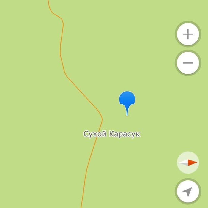 Карта осадков карасук