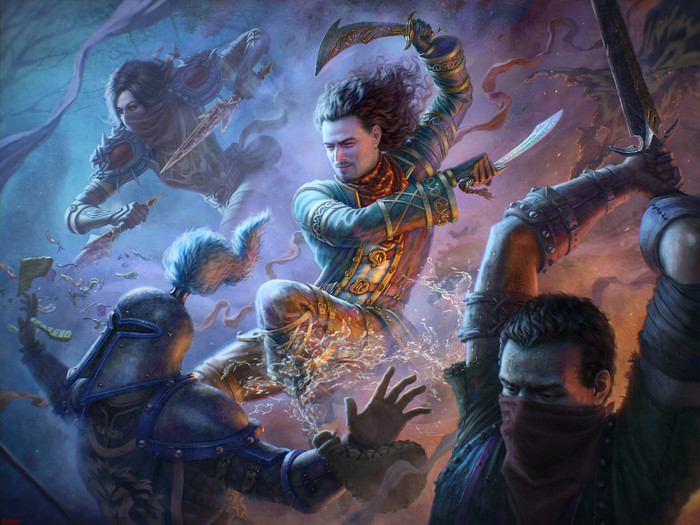        "Brotherhood Strikes Again"  Andy Aslamov World of Warcraft, Warcraft, Blizzard, Game Art, , 