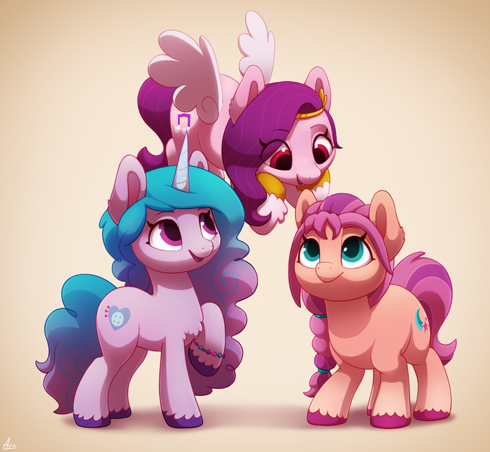     My Little Pony, Izzy Moonbow, Sunny Starscout, , Luminousdazzle