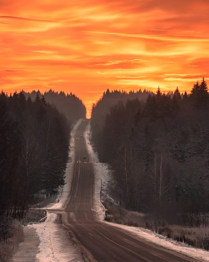 Дорога в Сергиев Посад