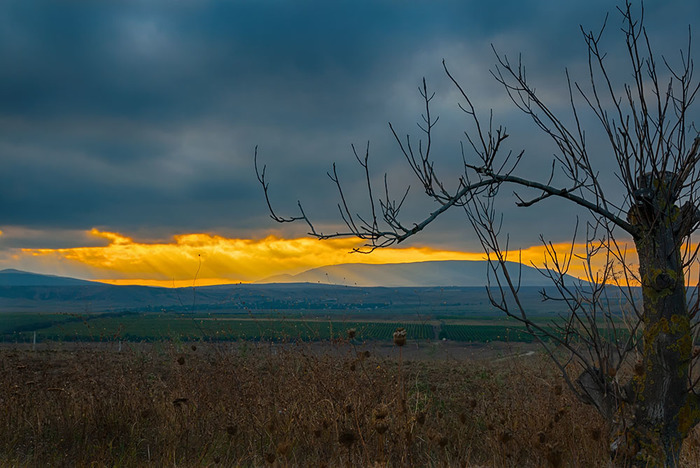Закат в Крыму