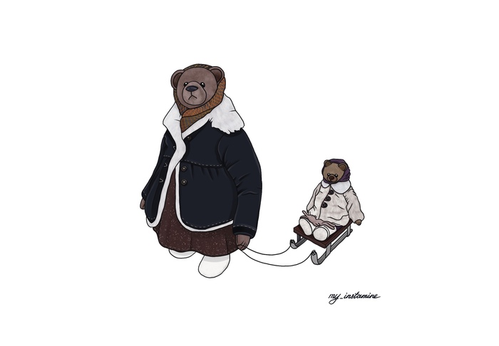 Ответ на пост «Мои медведицы»