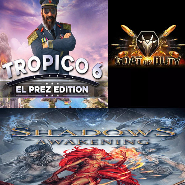 Tropico 6 - El Prez Edition +Shadows: Awakening +GOAT OF DUTY Steamgifts, Steam, , Tropico 6,  , 