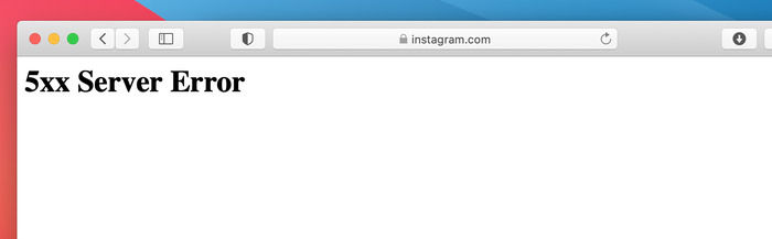 Instagram упал, а вмести с ним и WhatsApp