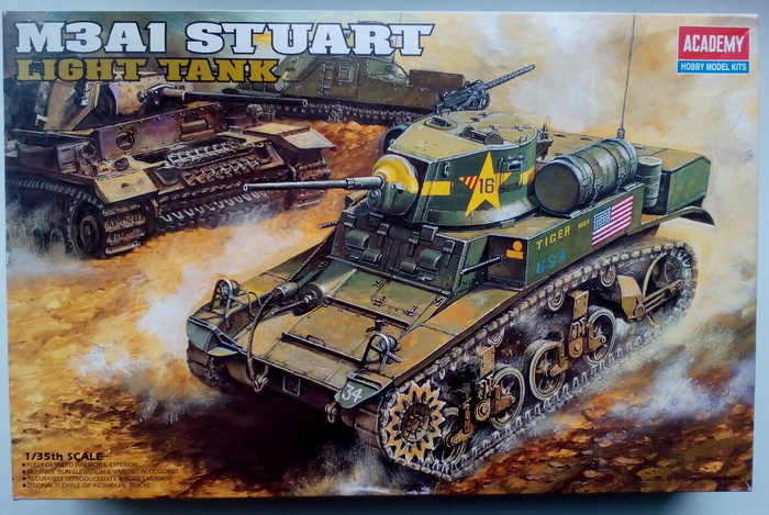 M3A1 Stuart    - (1/35 Academy).     ,  , , ,   ,  , , , , , ,   , 