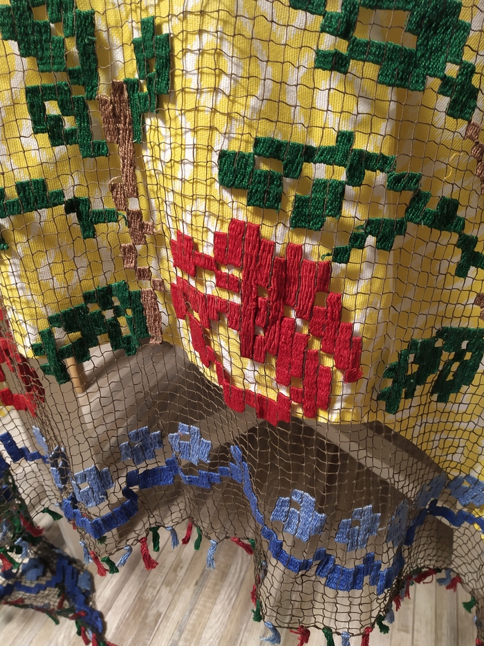 Старая скатерть Скатерть, Старое, Винтаж, Память, Рукоделие, Длиннопост, Рукоделие без процесса