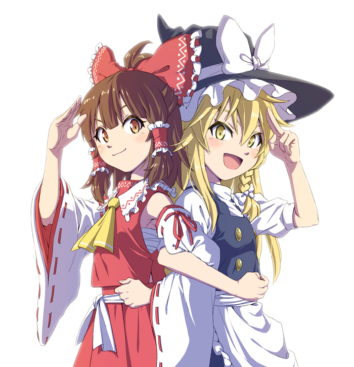 Reimu & Marisa