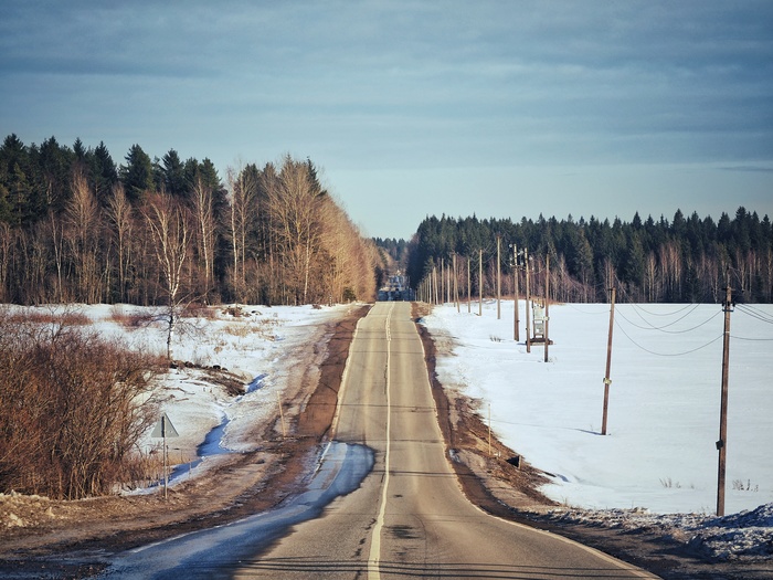 Весенняя дорога