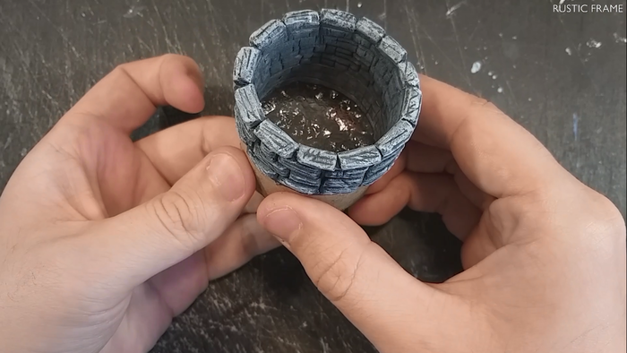 Диорама по фильму "Звонок" Рукоделие с процессом, Диорама, Звонок фильм, Самара Морган, Колодец, Своими руками, Видео, Длиннопост