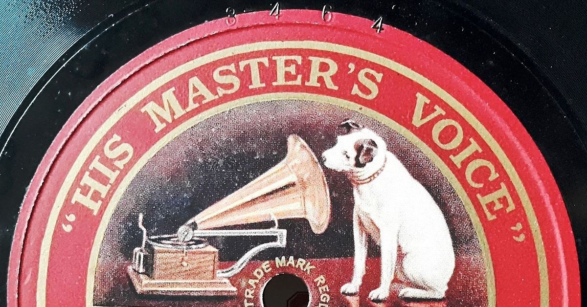 Убей звук. История появления первого логотипа HMV. The HMV Label Germany. The HMV Label made. The HMV Label Grammophone Germany.