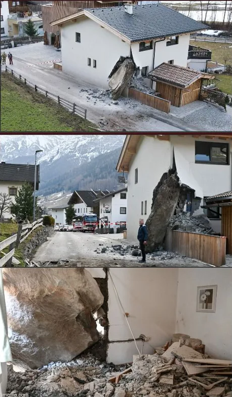 Дом выдержал