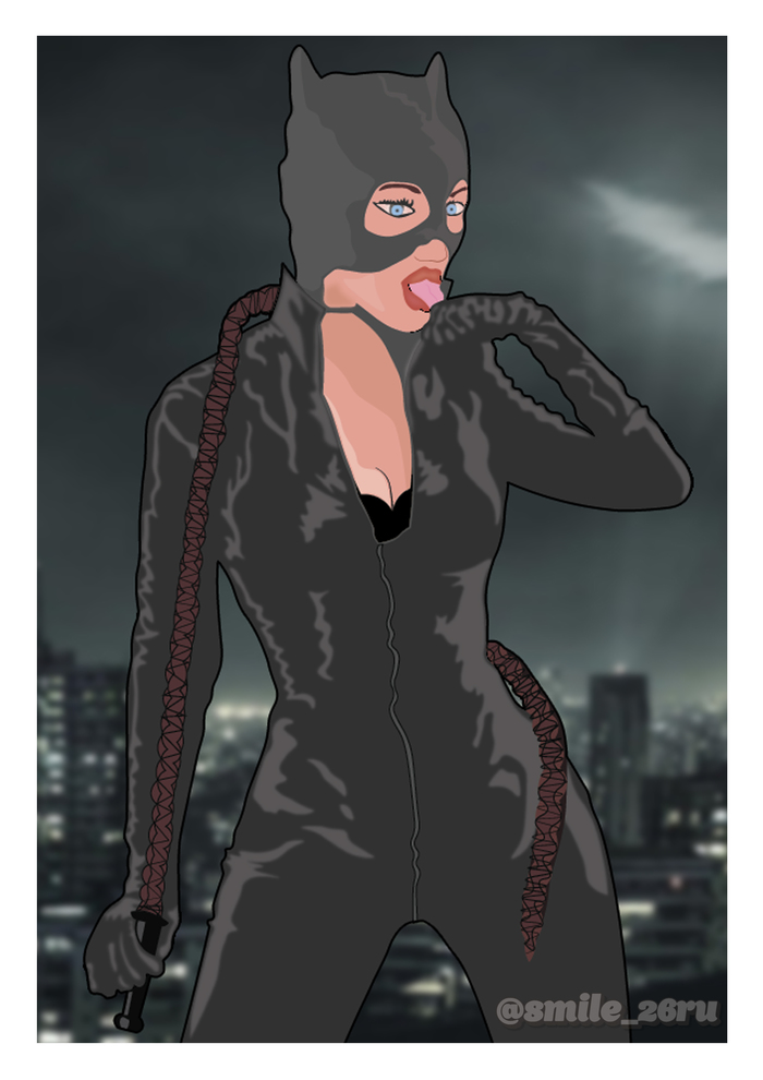 Selina Kyle ,  , Adobe Illustrator, DC Comics, -, 