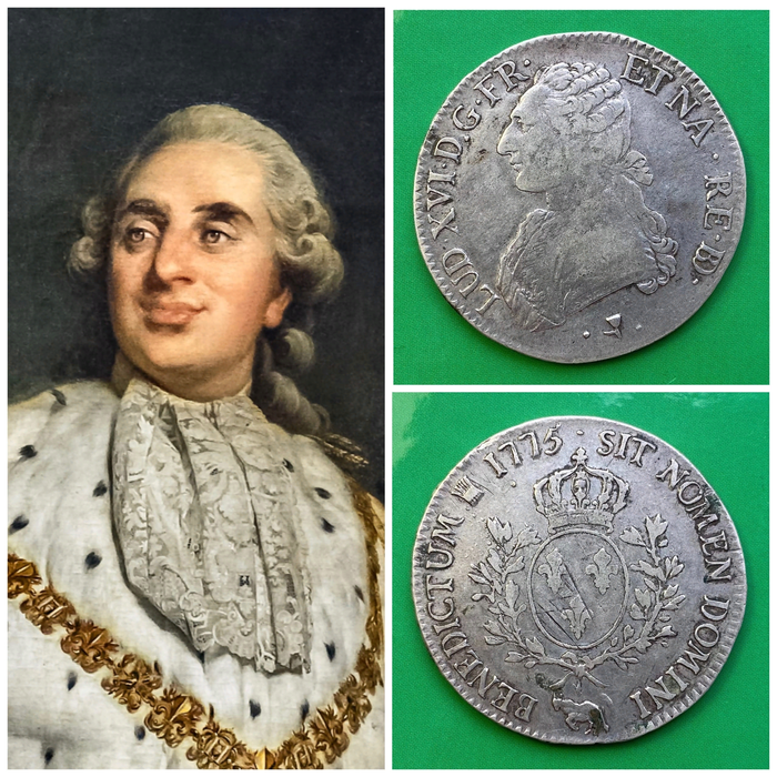 Экю четырёх Людовиков Монета, Франция, Деньги, История, Длиннопост