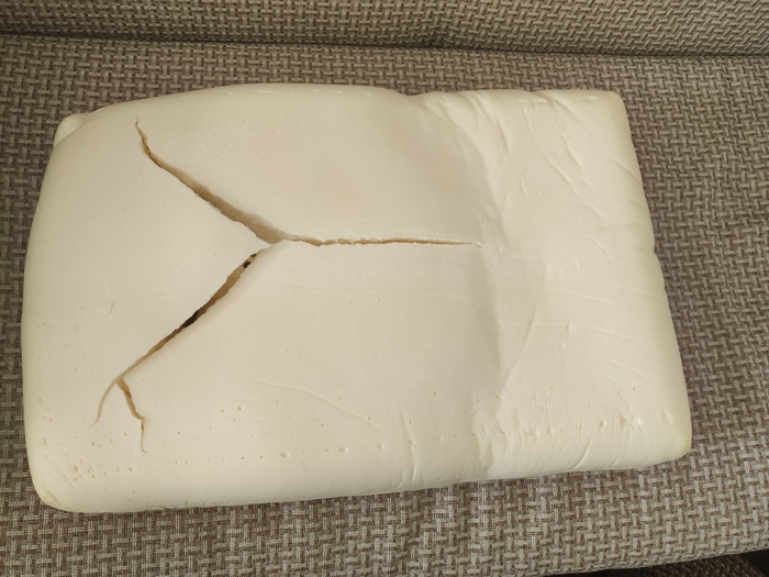 Никогда не стирайте подушки с эффектом памяти в стиральной машинке Подушка, Стирка, Аскона, Длиннопост, Предупреждение