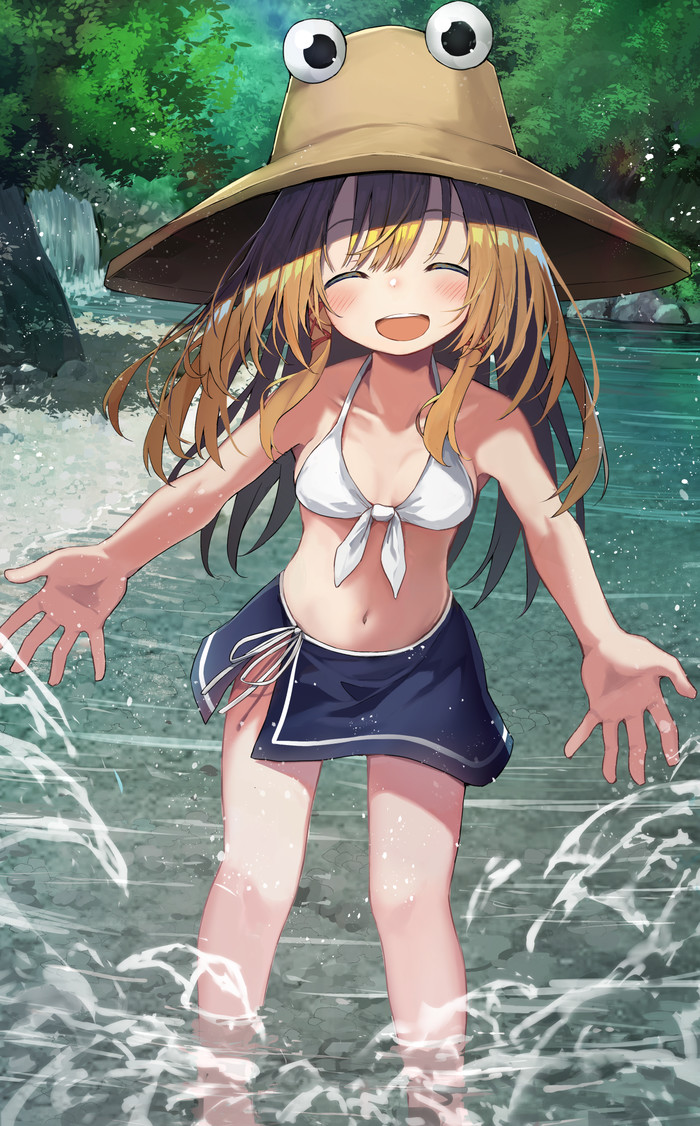 Moriya Suwako Touhou, Moriya Suwako, Anime Art, , Mamemochi, 