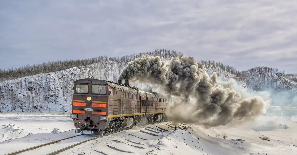 Поезд В Пути Фото