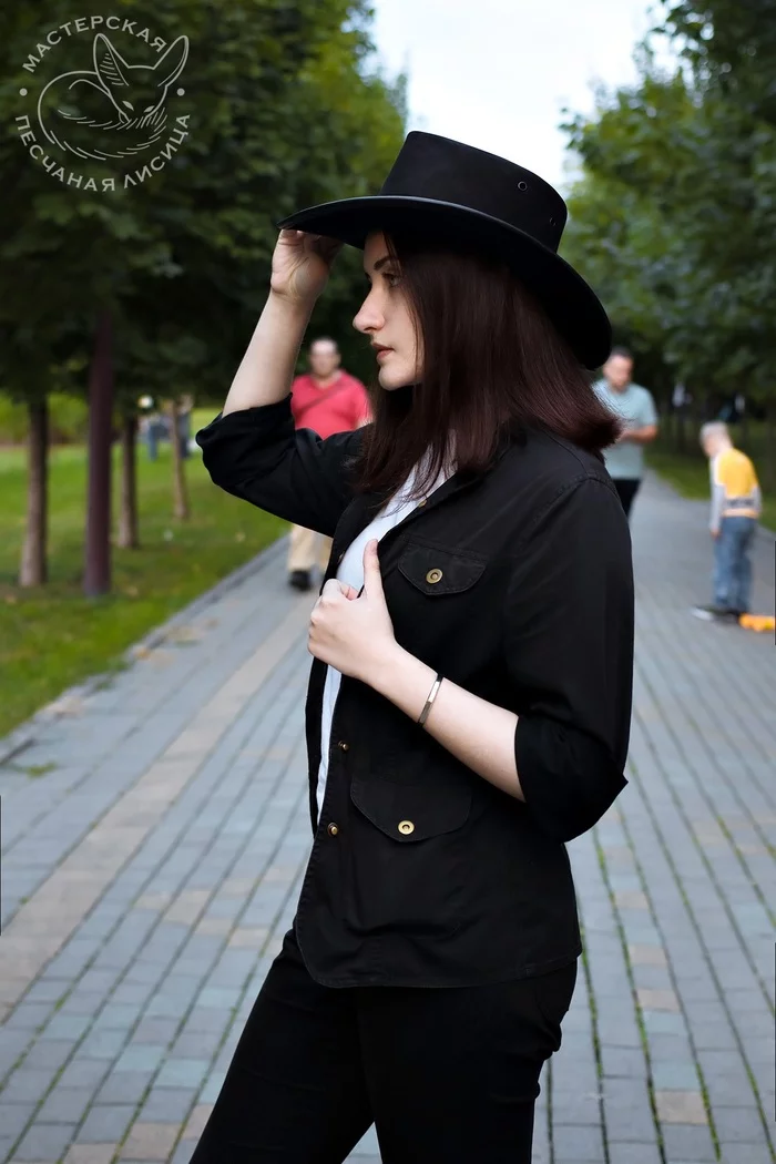 Австралийская шляпа Ручная работа, Шляпа, Крафт, Своими руками, Изделия из кожи, Длиннопост, Рукоделие без процесса, Австралийская шляпа