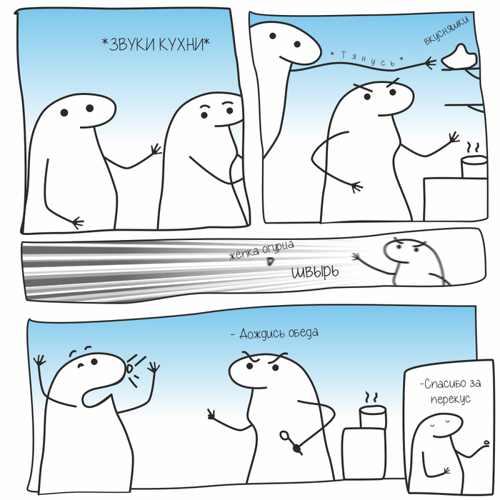 Обед по расписанию