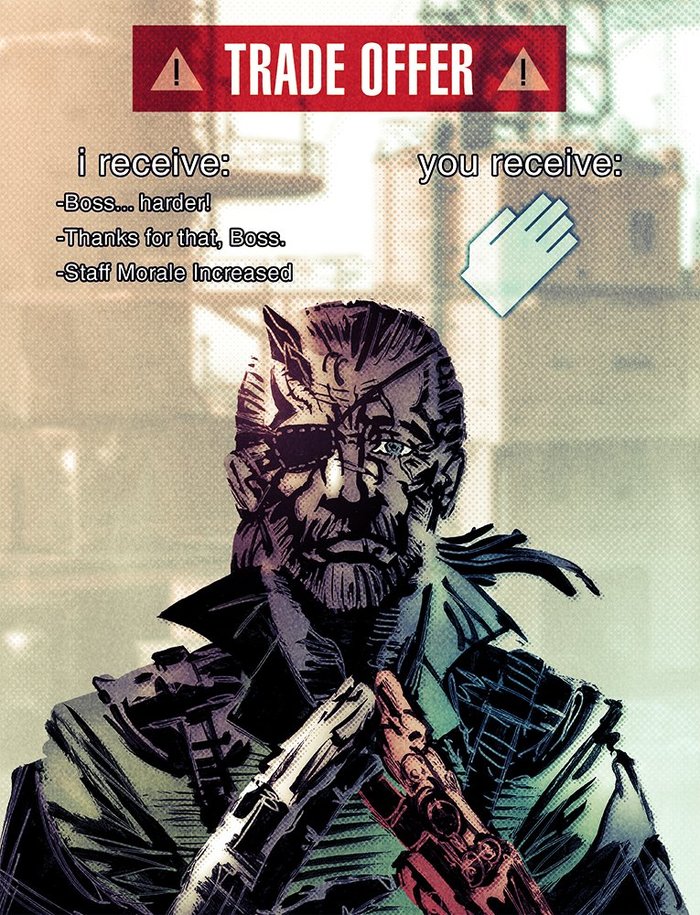   Metal Gear Solid 5, Trade, Metal Gear Solid, Big Boss