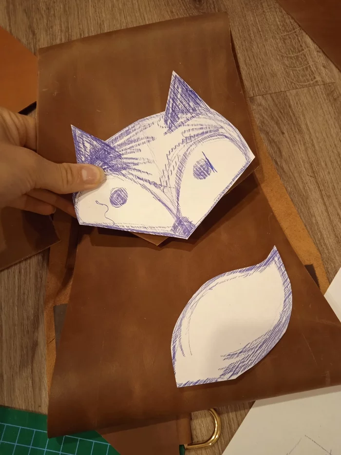 FOX Рюкзак, пост про воплощение мечты ^___^ Кожевенное ремесло, Изделия из кожи, Кожа натуральная, Лиса, Рюкзак, Творчество, Любимое дело, Хобби, Длиннопост, Рукоделие с процессом