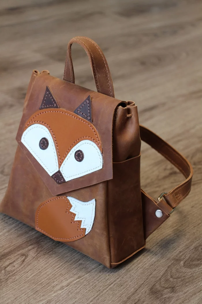FOX Рюкзак, пост про воплощение мечты ^___^ Кожевенное ремесло, Изделия из кожи, Кожа натуральная, Лиса, Рюкзак, Творчество, Любимое дело, Хобби, Длиннопост, Рукоделие с процессом