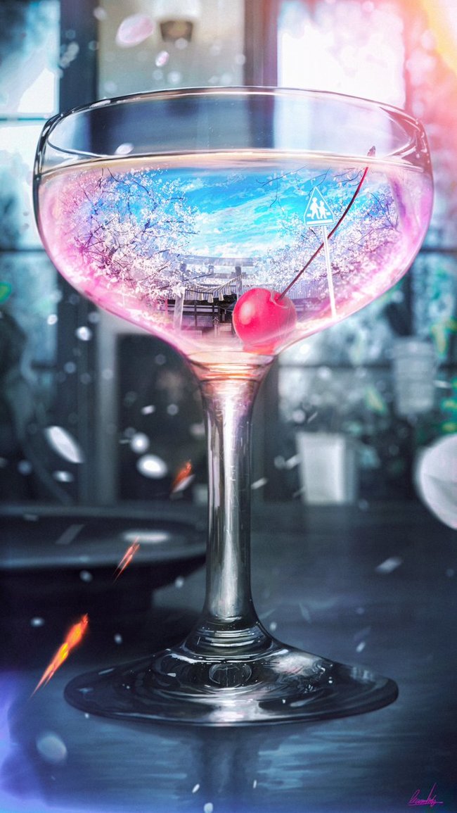 Весенний коктейль