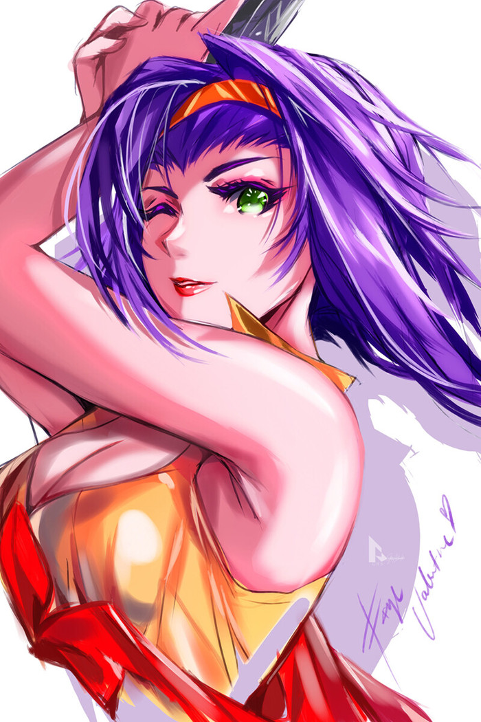 Faye , Anime Art, Faye Valentine, Cowboy Bebop, 