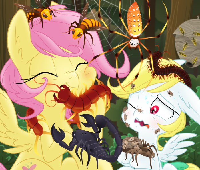   =   My Little Pony, Fluttershy, Angel Bunny, , , , , , , , Equestria-prevails